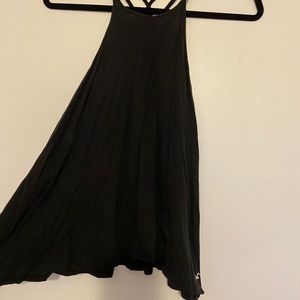 2/$15 Hollister Black racer back tank top